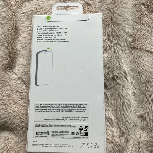 Apple iPhone 15 Plus Silicone Case - Deep Blue - Picture 2 of 2